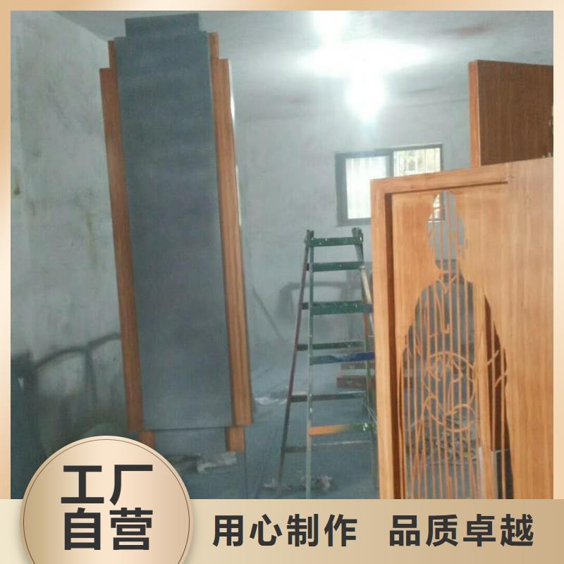 仿木纹宣传栏价值观精神保垒_不锈钢公交站台产地工厂