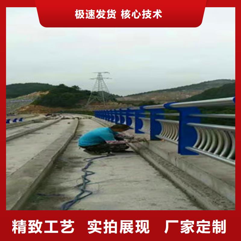 桥梁护栏不锈钢复合管护栏细节严格凸显品质