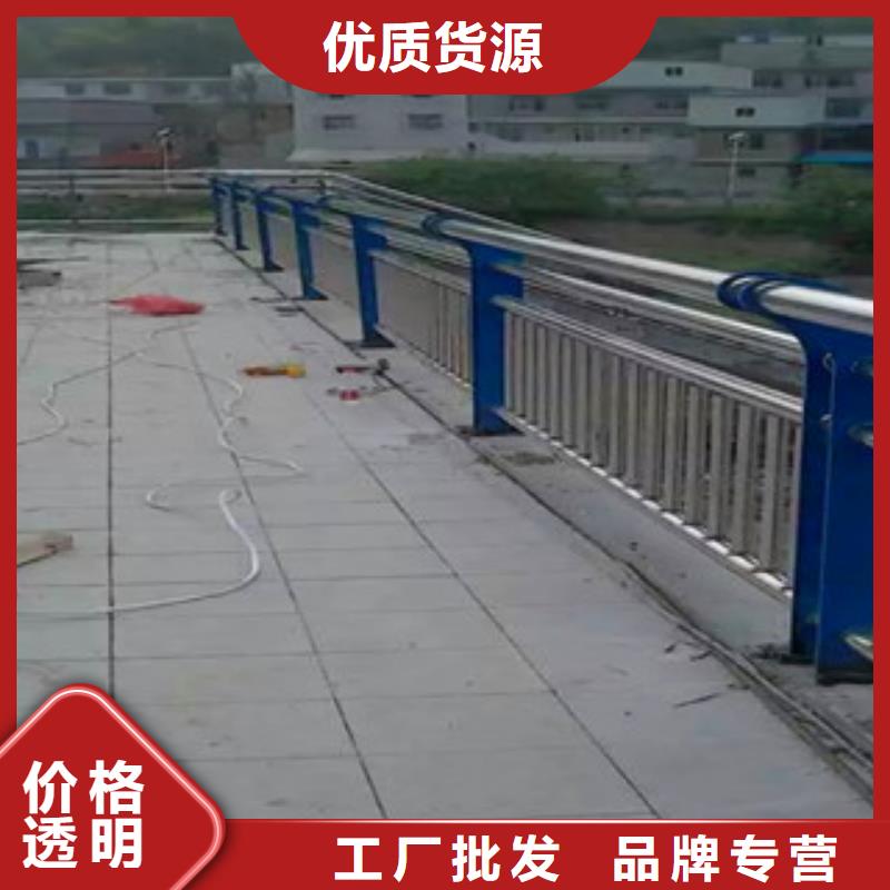 桥梁护栏不锈钢复合管护栏细节严格凸显品质