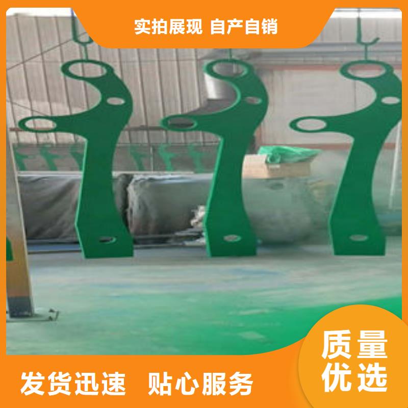 304不锈钢复合管桥梁护栏立柱用途广泛