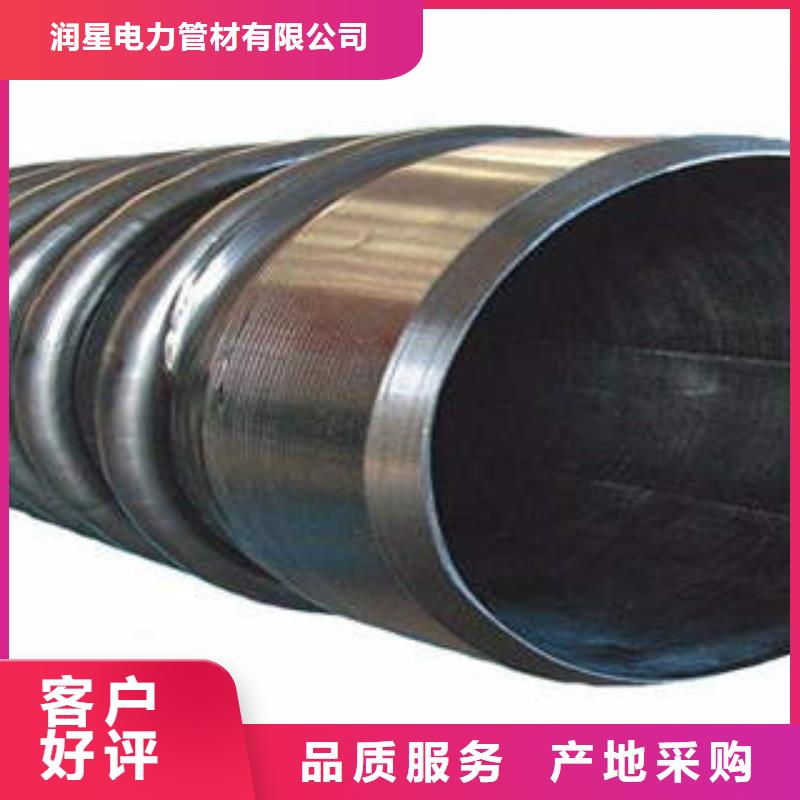 PE塑钢缠绕管PE双壁波纹管厂家直销货源充足