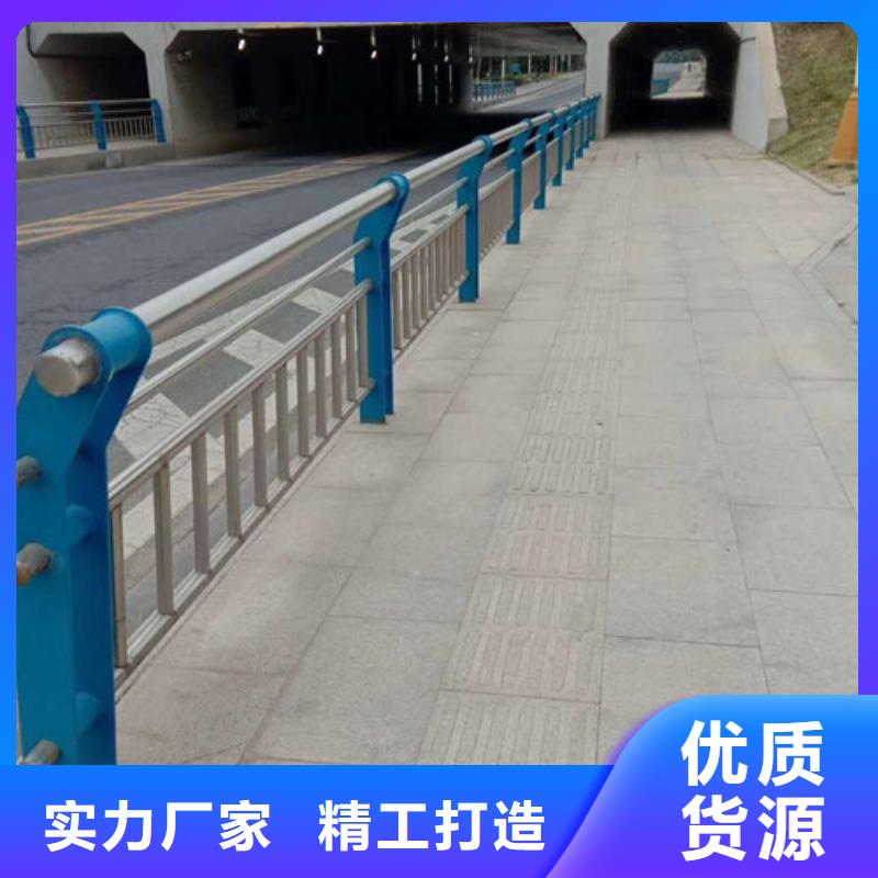 灯光护栏304木栈道栏杆源头采购