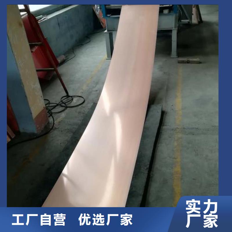 止水铜片钢边止水带订购