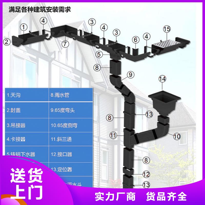 彩铝落水管解决方案