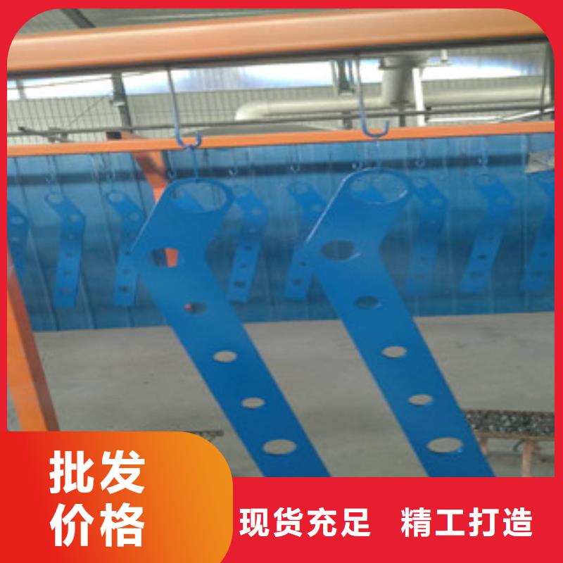 防撞立柱河堤护栏工厂现货供应