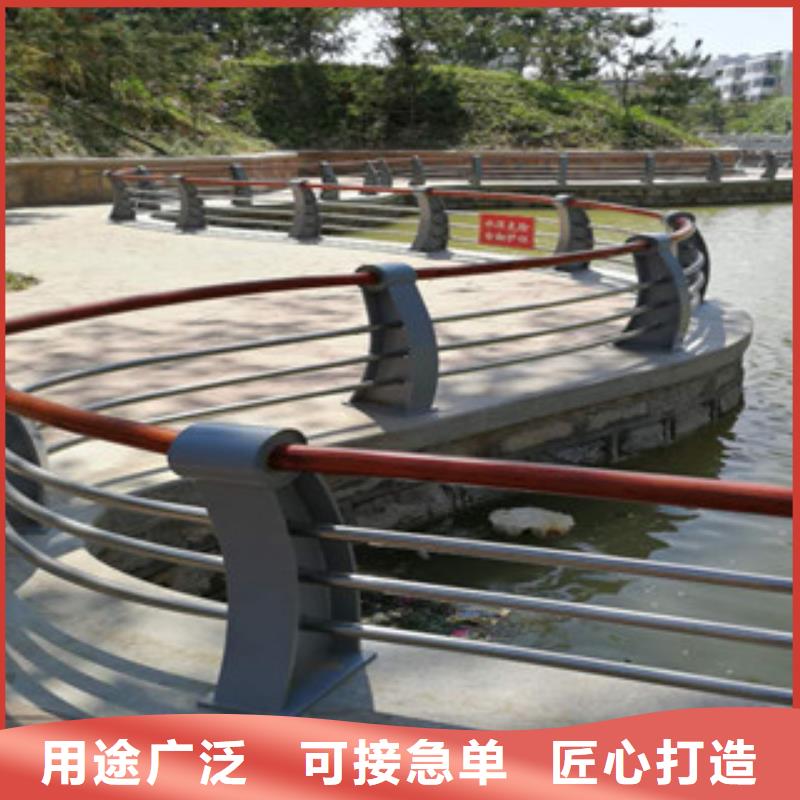 木纹转印护栏不锈钢复合管栏杆工期短发货快