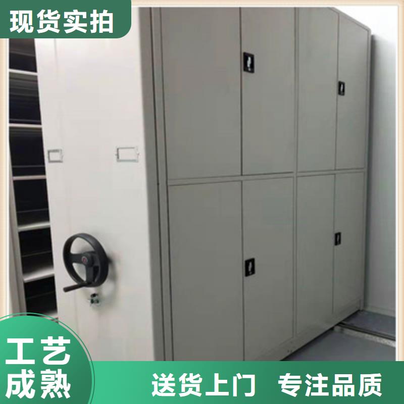 移动密集架凯美【手动密集柜】-钢制双面双联档案架满足客户所需