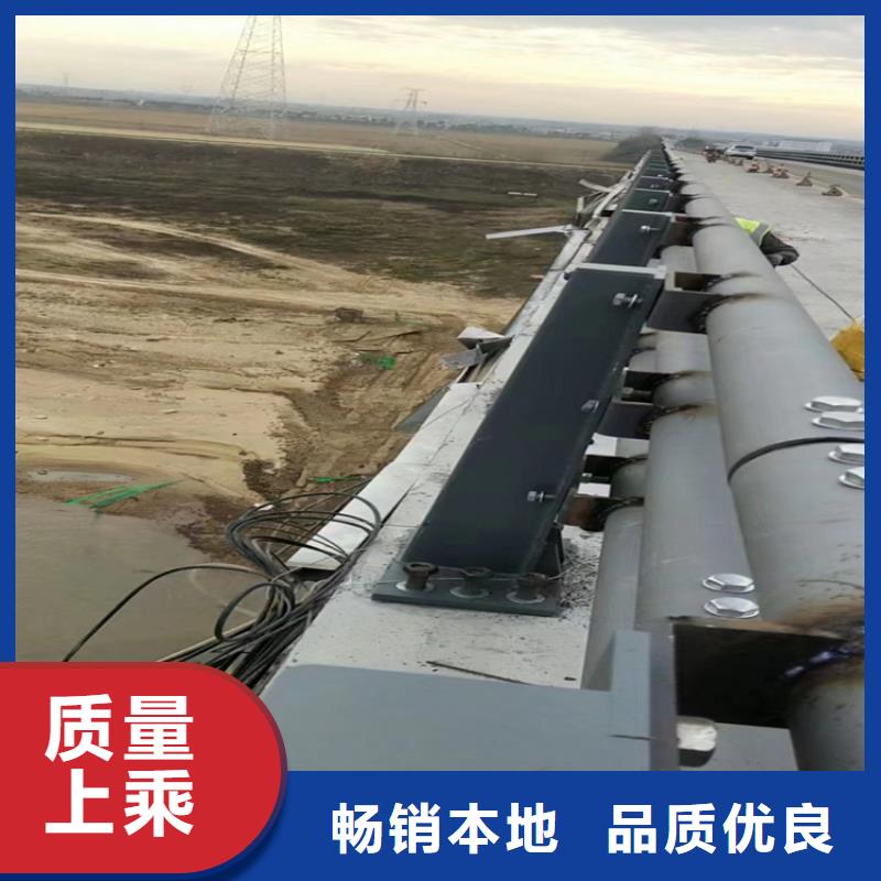 复合管河道防撞栏杆颜色按要求定制
