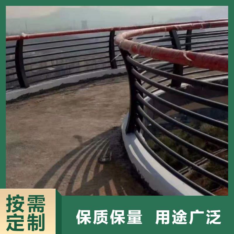 铝合金大桥防撞栏杆打磨喷塑光滑耐磨