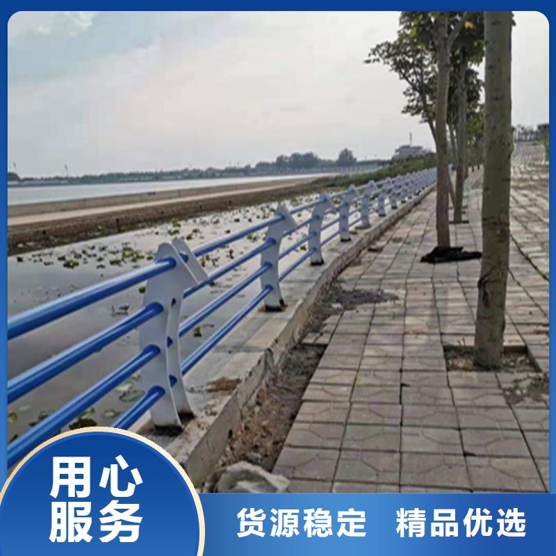 椭圆管喷塑景观护栏来图加工