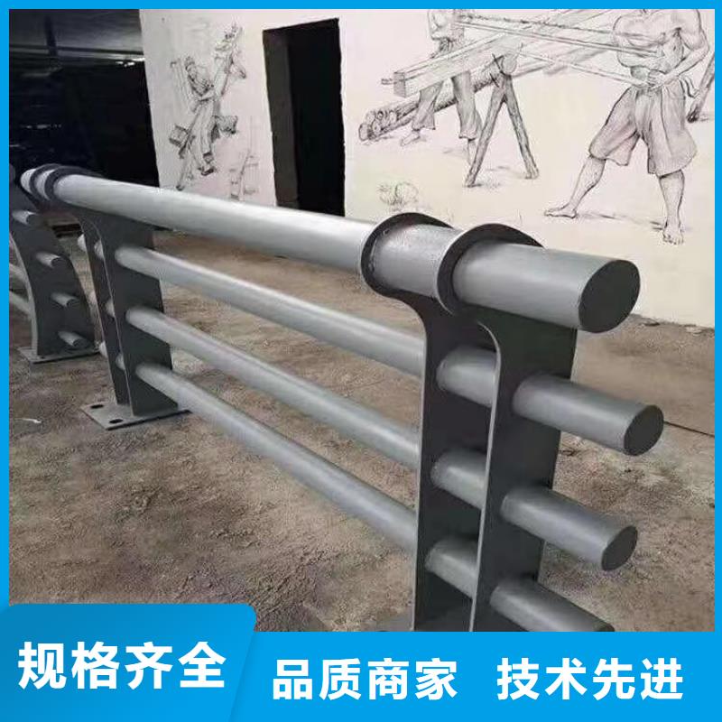 椭圆管喷塑景观护栏来图加工