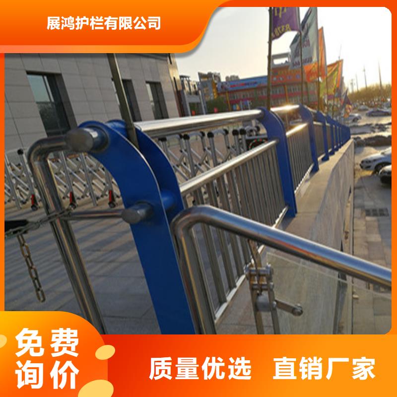 锌钢桥梁防撞护栏安装灵活