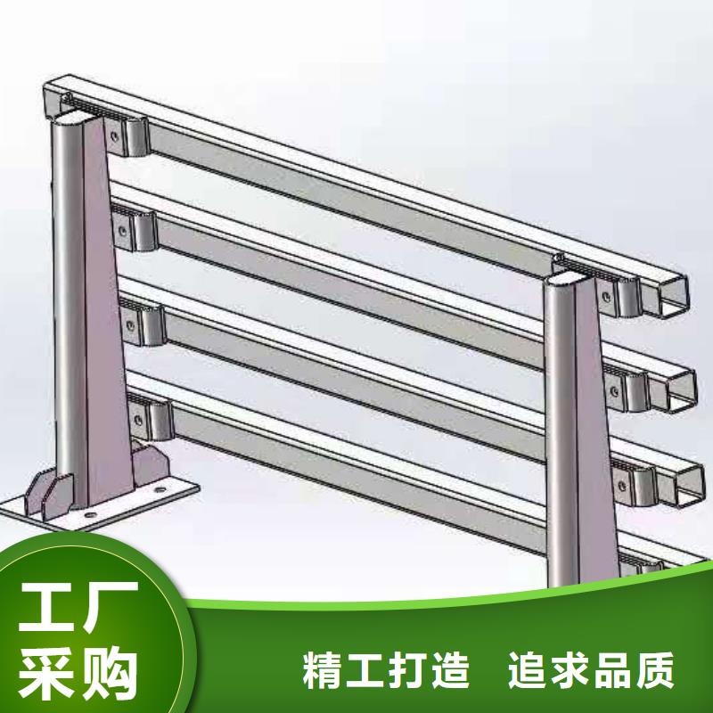 【道路桥梁防撞护栏,不锈钢立柱适用场景】