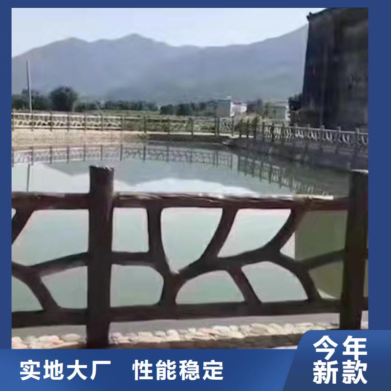 铸造石仿石护栏立柱防撞灯光护栏厂家用心做品质