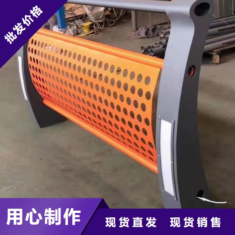 铸造石仿石护栏立柱镀锌管景观护栏今日价格