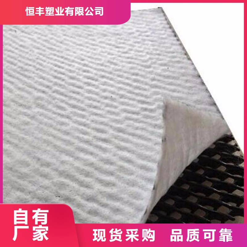 三维复合排水网聚乙烯土工膜精选优质材料
