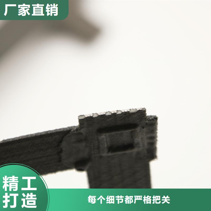 钢塑土工格栅双向塑料格栅用心制作