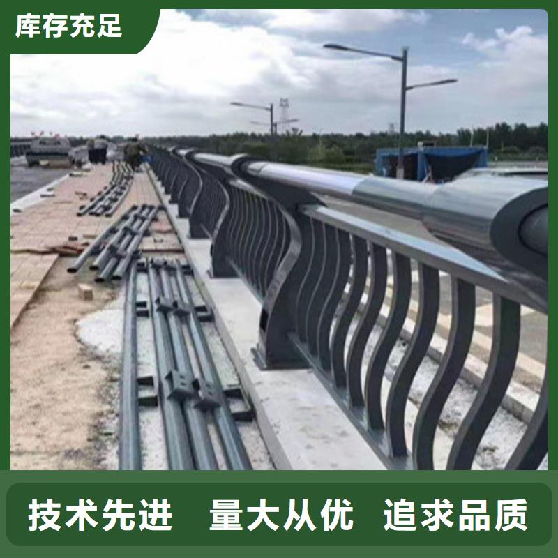 河边LED灯光栏杆