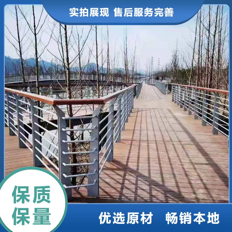桥梁护栏304不锈钢复合管现货实拍