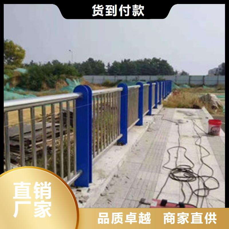 立柱不锈钢复合管栏杆材质实在