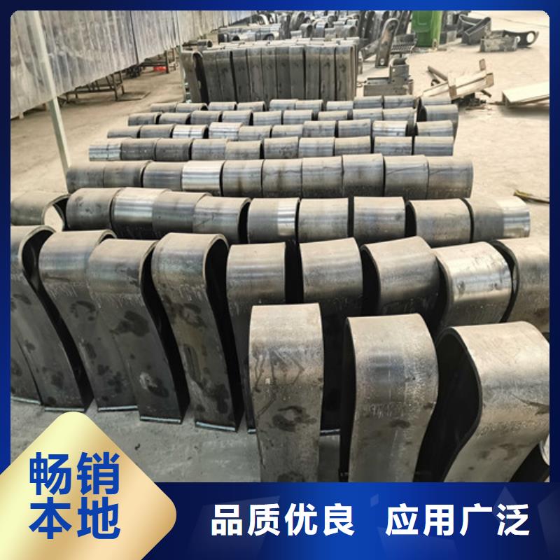 不锈钢复合管防撞护栏_河堤护栏来图加工定制