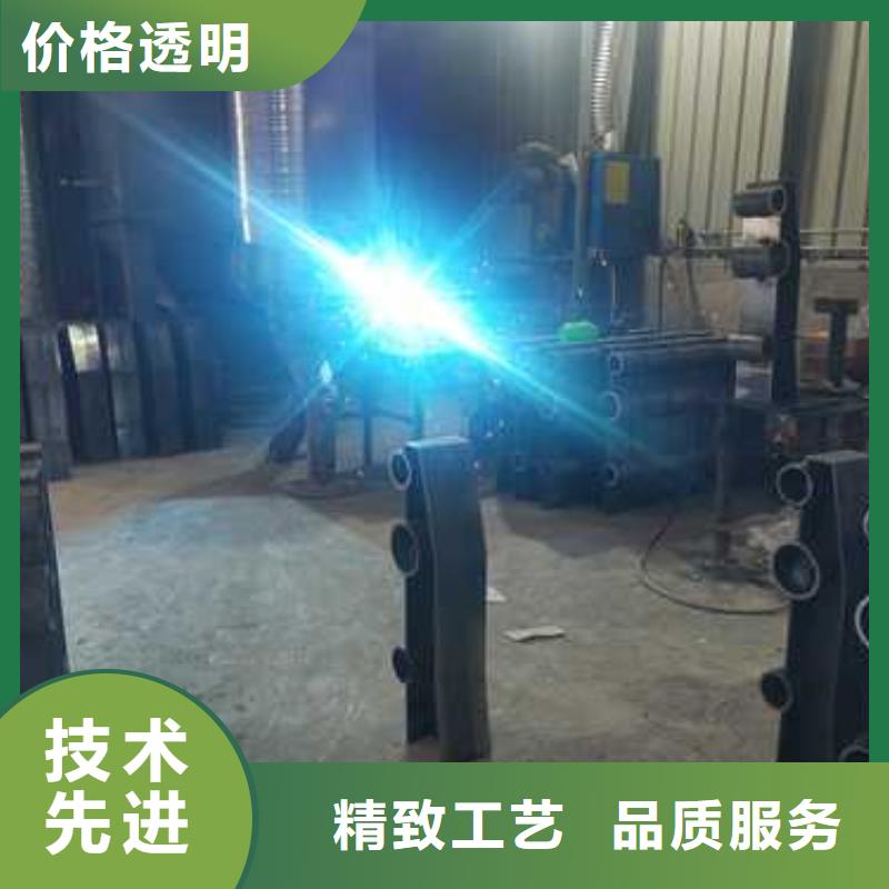 不锈钢复合管防撞护栏 防撞护栏现货充足