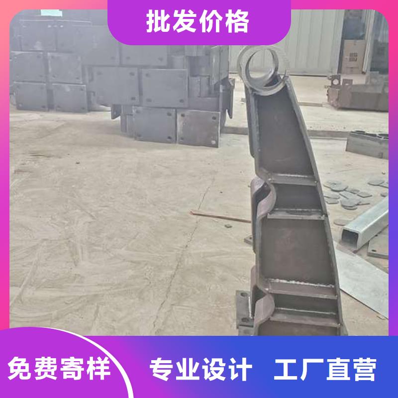 不锈钢复合管防撞护栏_河堤护栏来图加工定制
