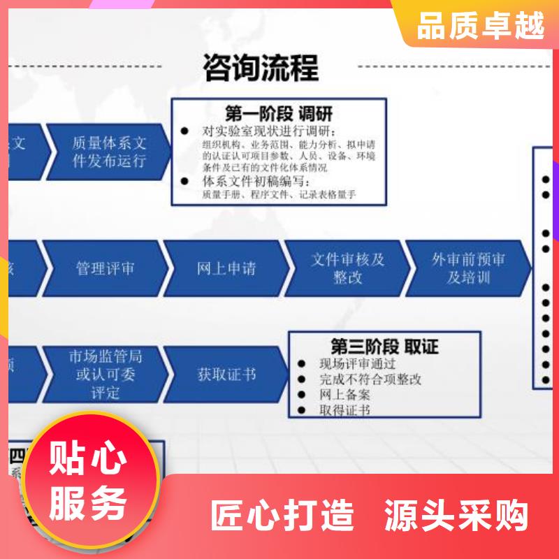 CMA资质认定检验机构认可符合行业标准