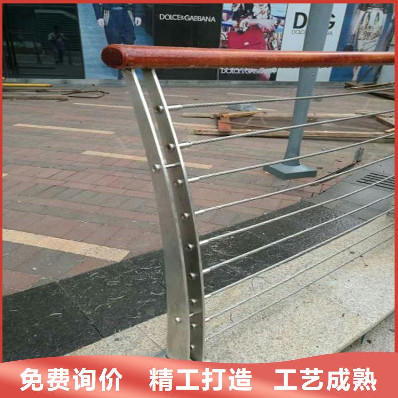 河道护栏不锈钢复合管栏杆客户好评