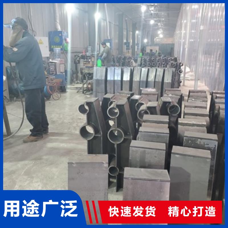 防撞护栏不锈钢立柱款式多样