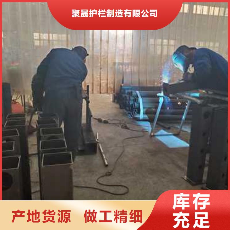 景观护栏_【热镀锌立柱】现货实拍
