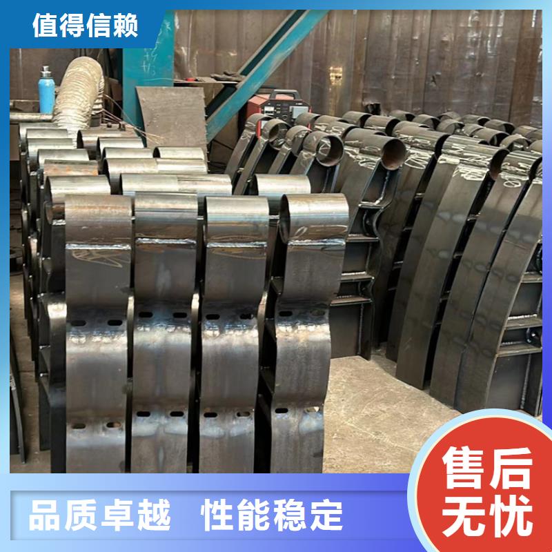 河道护栏桥梁钢护栏厂家快速生产