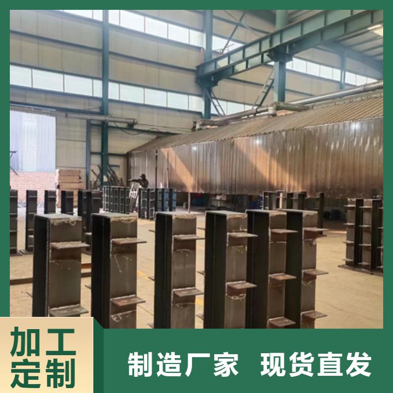 【桥梁防撞护栏热镀锌立柱一致好评产品】
