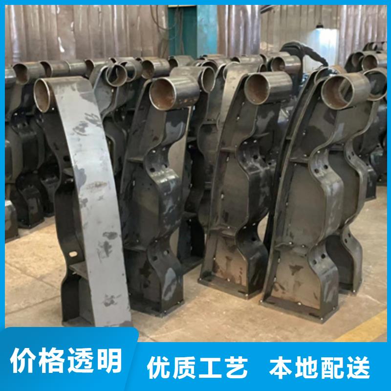 钢背木护栏可定制厂家