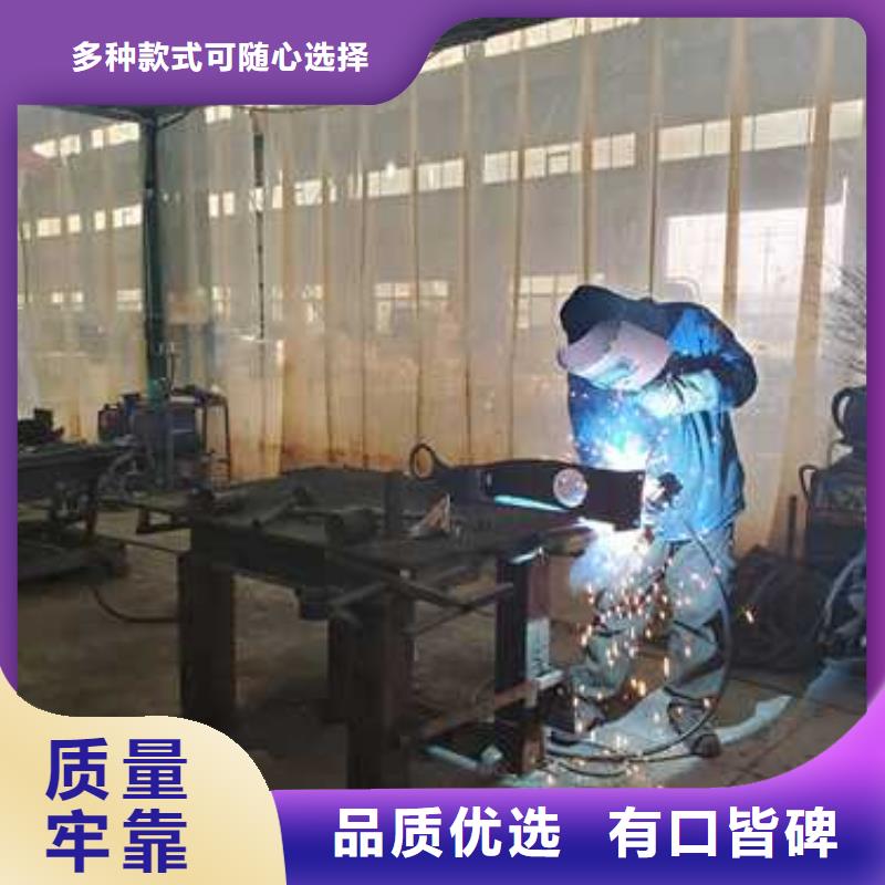 景观护栏立柱原料层层筛选