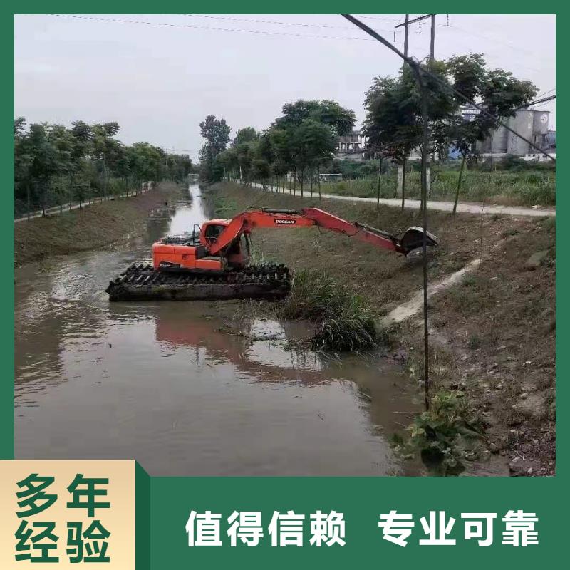 水陆挖掘机船挖租赁先进的技术