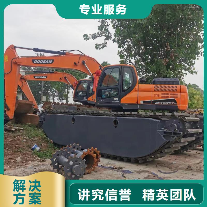 水陆挖掘机鱼塘清淤靠谱商家