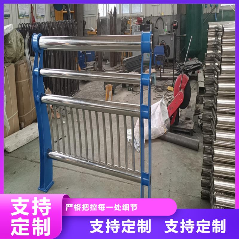 不锈钢河道护栏天桥铁艺栏杆生产厂家