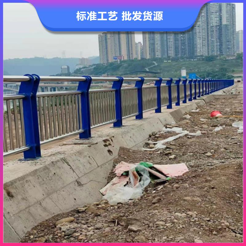 桥梁护栏_不锈钢复合管厂产品实拍