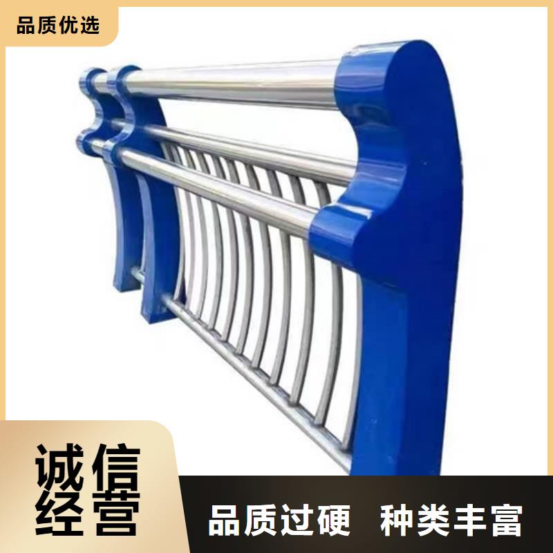 桥梁护栏_不锈钢复合管厂产品实拍