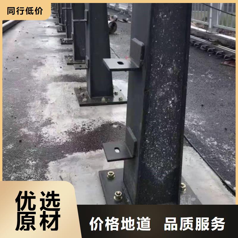 本地的桥梁人行道防撞护栏实体厂家