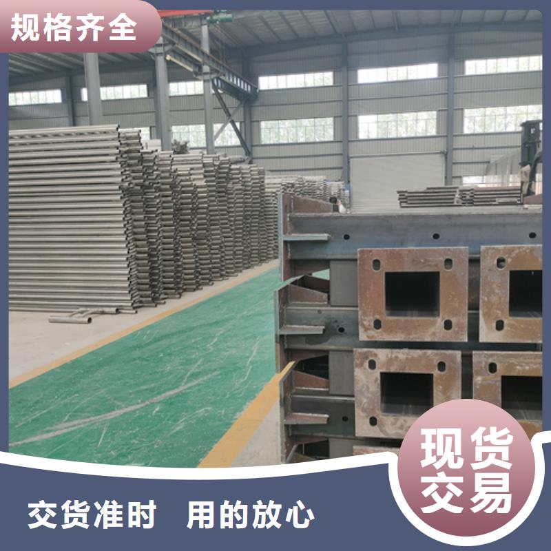 不锈钢复合管护栏人车分流栏产地直供