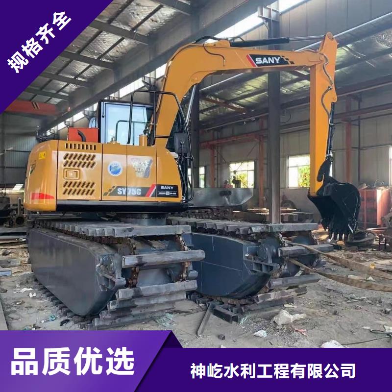 湿地挖掘机出租品质保证
