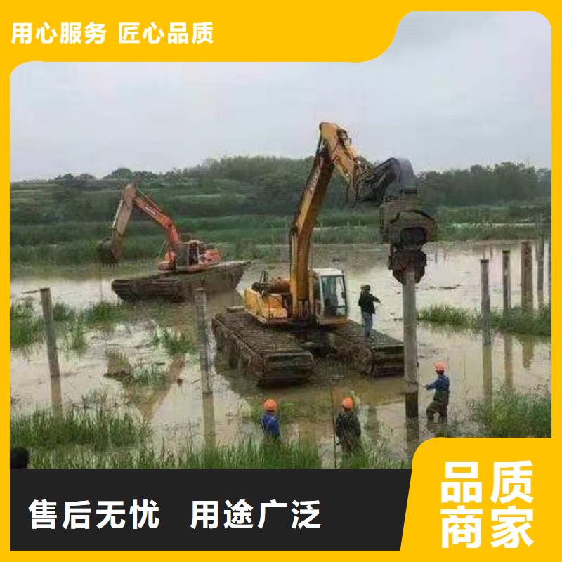 深水挖掘机出租大厂家选的放心