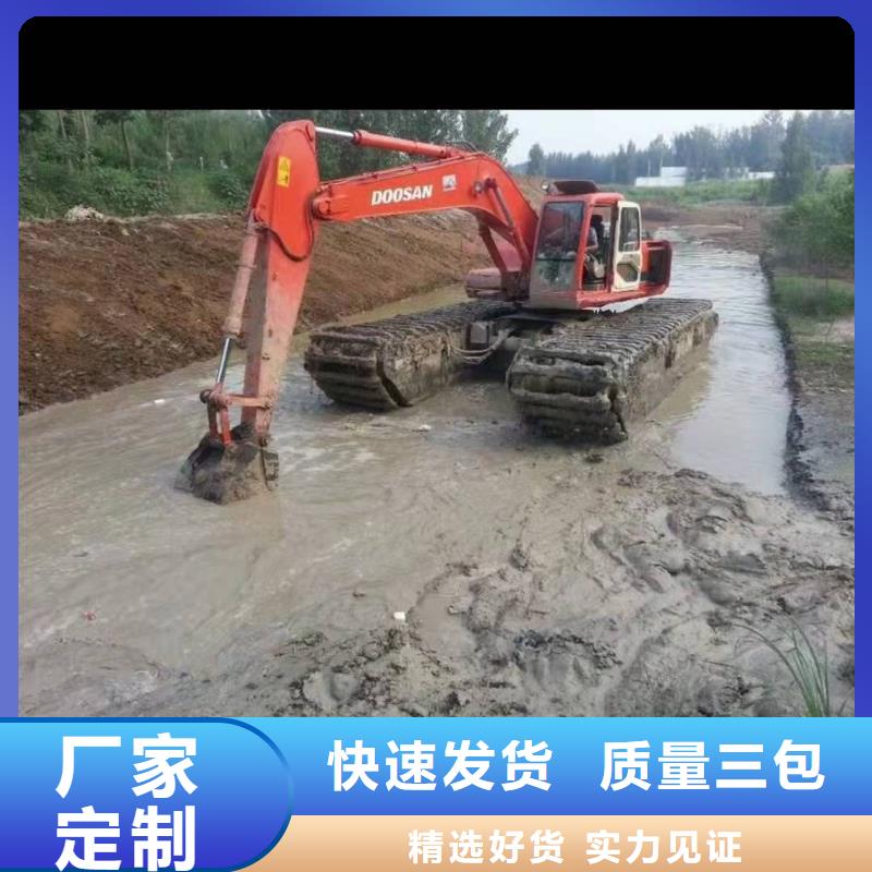能在河道里干活的挖掘机出租正规靠谱