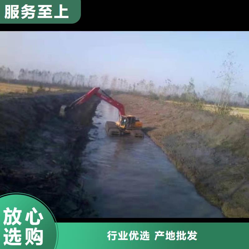 蟹塘开发挖掘机租赁品质过硬