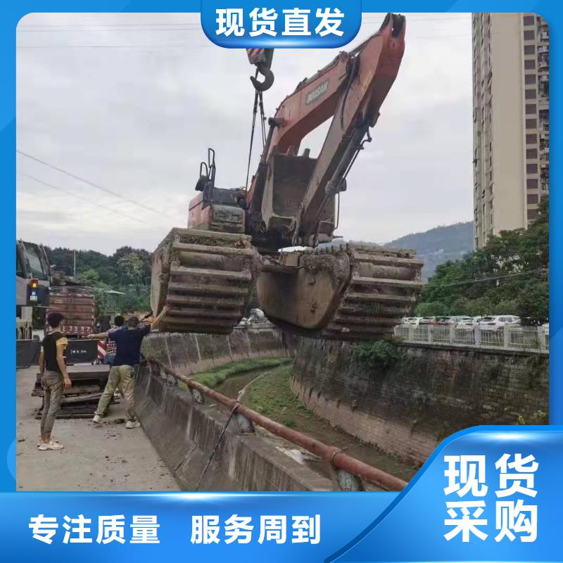 水上挖机出租水下挖掘机出租定制速度快工期短