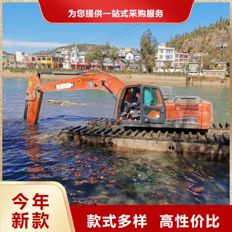湖泊挖掘机出租源头厂家