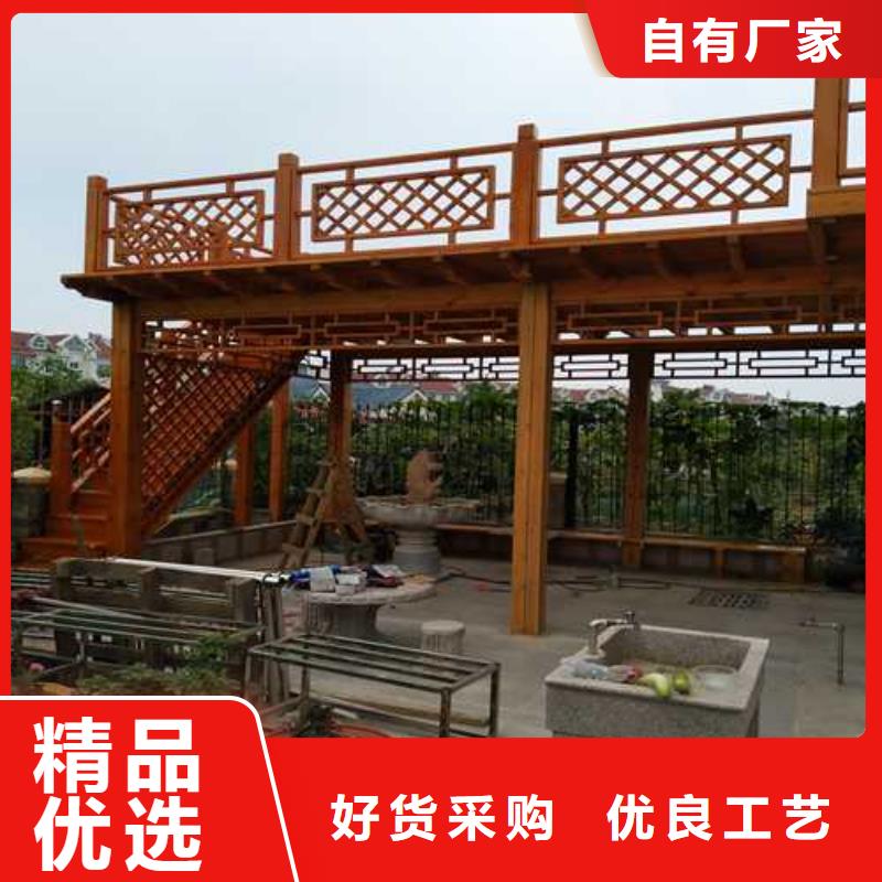 青岛防腐木防腐木花盆厂家买的是放心实力厂家直销