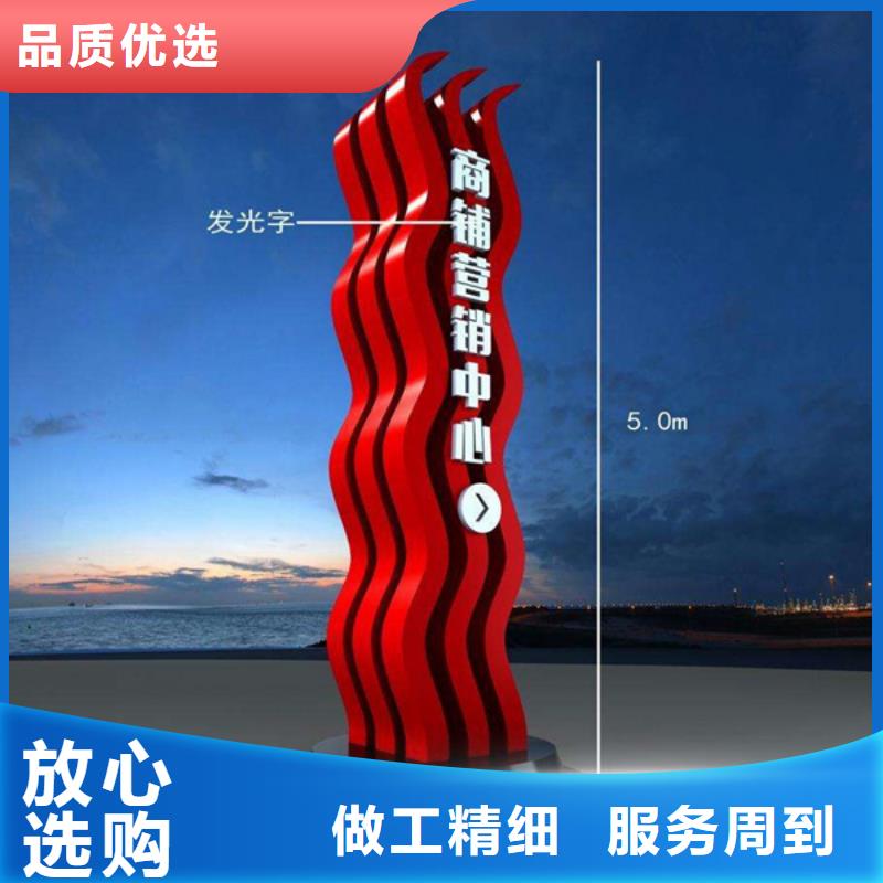 精神堡垒导视牌厂家